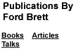Publications by Ford Brett